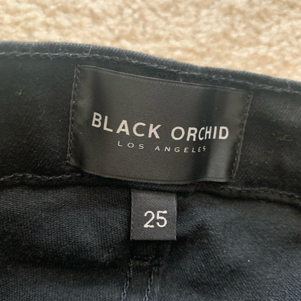 Black Orchid Ripped Distressed Skinny Jeans - Picture 8 of 8